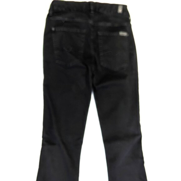 7 for All Mankind Women's Black Kimmie Bootcut Jeans. Size 27. - Picture 4 of 4